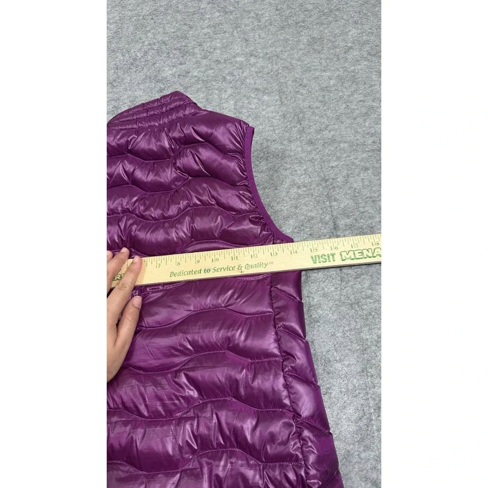 Ariat Girls XS Down Puffer Vest Purple Packable Insulated Kids